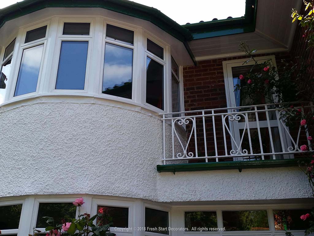 exterior painted property