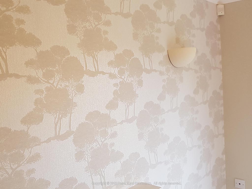 decorators wallpaper room in birmingham